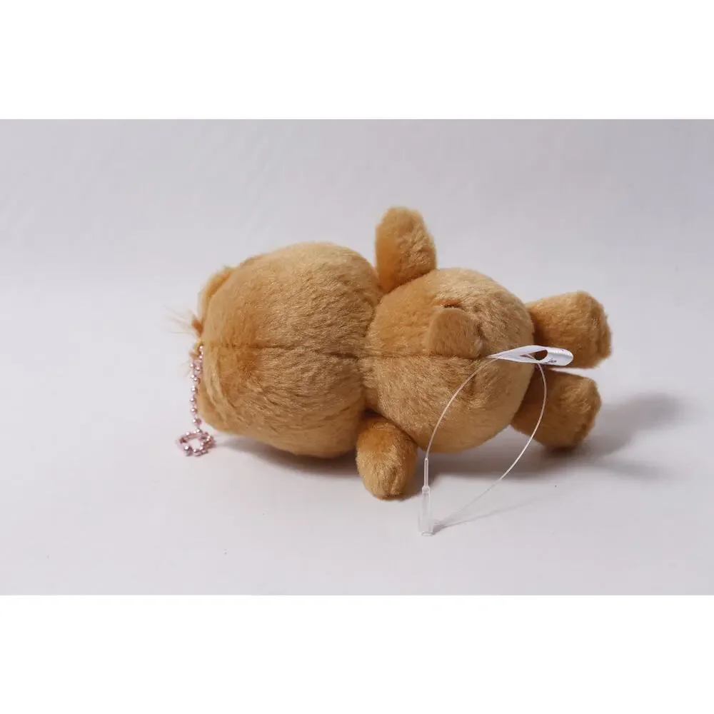 Care Bears Japanese Rare Tenderheart Bear Plush Soft Mini Charm ~ 260812-WH 1238